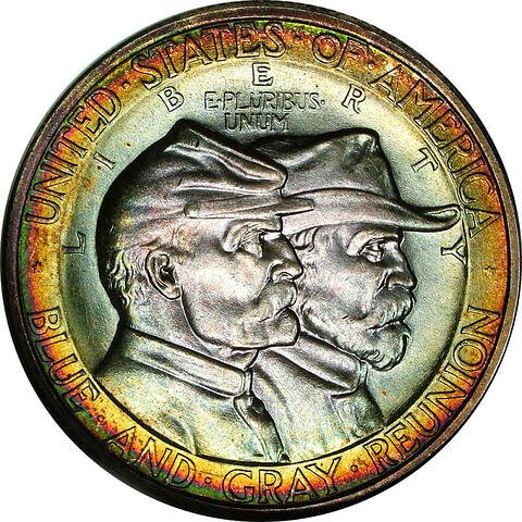 1936 Battle of Gettysburg half dollar