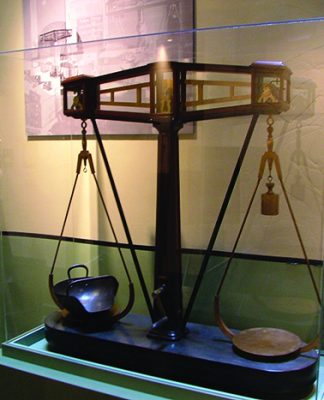 Rush to Gold: From Mines to Mints (Part II) Bullion scale