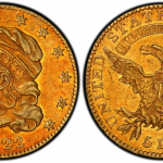 1822 Capped Bust Half Eagle.