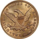 1853/2 Liberty Head Eagle from S.S. Central America