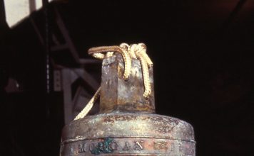 Hear “Ship of Gold” Bell Toll During Presentation By Bob Evans, March 21 SS Central America Bell.