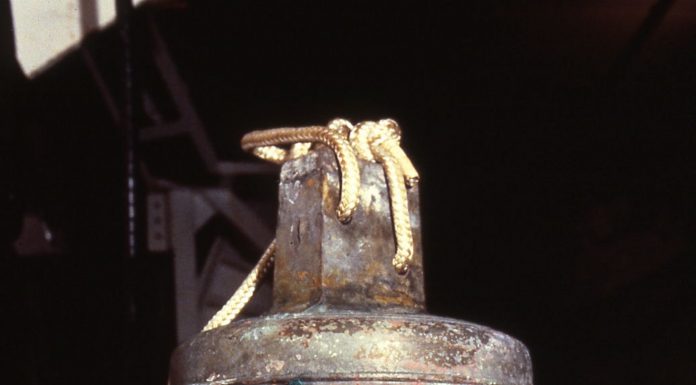 Hear “Ship of Gold” Bell Toll During Presentation By Bob Evans, March 21 SS Central America Bell.