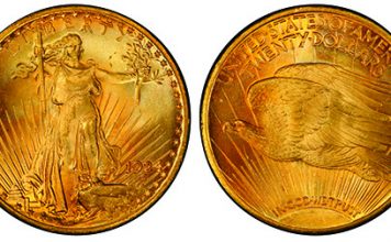 Saint Gaudens $20