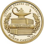 2021-american-innovation-one-dollar-coin-north-carolina-proof-reverse