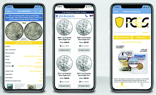 Numismatic apps