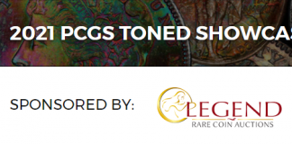 PCGS Toned Coins Showcase Banner