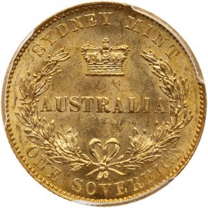 1855 Australia Sovereign
