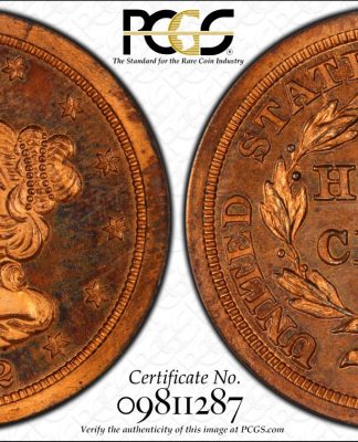 DLRC Acquires ESM Proof Half and Large Cent Collections 1842 PCGS Proof 65 Red (Original) Half Cent