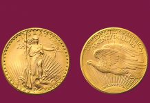 1933 Saint-Gaudens $20 Double Eagle