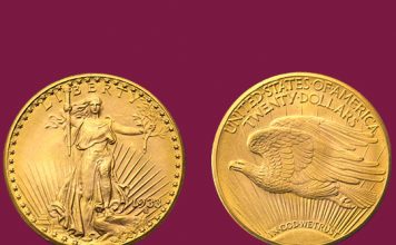 1933 Saint-Gaudens $20 Double Eagle