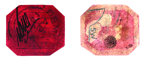 British Guiana one-cent stamp