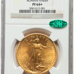 1921 NGC PF64+ $20, courtesy of Heritage Auctions, www.HA.com