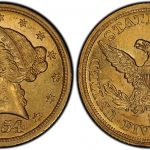 1854-S Half Eagle PCGS XF45. Image is courtesy of Professional Coin Grading Service.