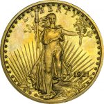 1921 Roman Finish proof Saint obv