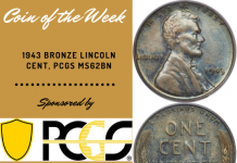 1943 Bronze Lincoln Cent