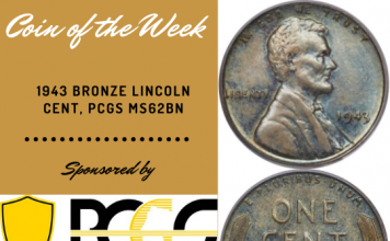 1943 Bronze Lincoln Cent
