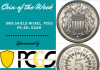 PCGS Coin of the Week: 1866 Shield Nickel, PCGS Proof-66+ DCAM