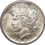 1921 Peace Dollar
