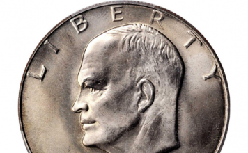 1976-D Type I Eisenhower Dollar: PCGS Coin of the Month 1976-D-type-I-eisenhower-dollar-1