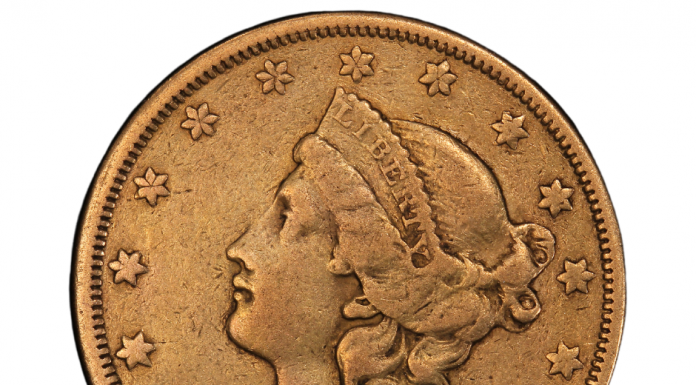 1870-CC Liberty Head Double Eagle: PCGS Coin of the Month liberty-double-head-eagle