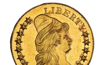 1804 Capped Bust Right Eagle Plain 4, PCGS Coin of the Month