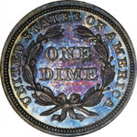 1849 Liberty Seated Dime, PCGS PR66