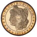 1877 Morgan Half Dollar in Silver