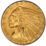 1916 Indian Head Half-Eagle