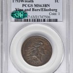 1793 WREATH CENTS