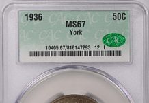 tercentenary-half-dollar-CACG-MS-67-toned