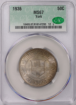 tercentenary-half-dollar-CACG-MS-67-toned