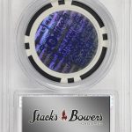 Blue Bits 0.01 BTC Slab Reverse