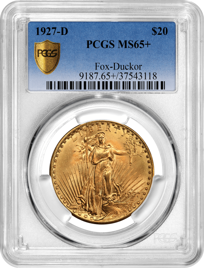 1927-D_20_St Gaudens_Fox-Duckor_MS65+_37543118