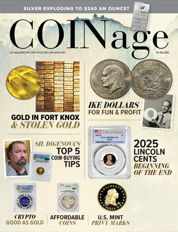 Double the COINage! Get a 1-Year FREE with Your 1-Year Print Subscription